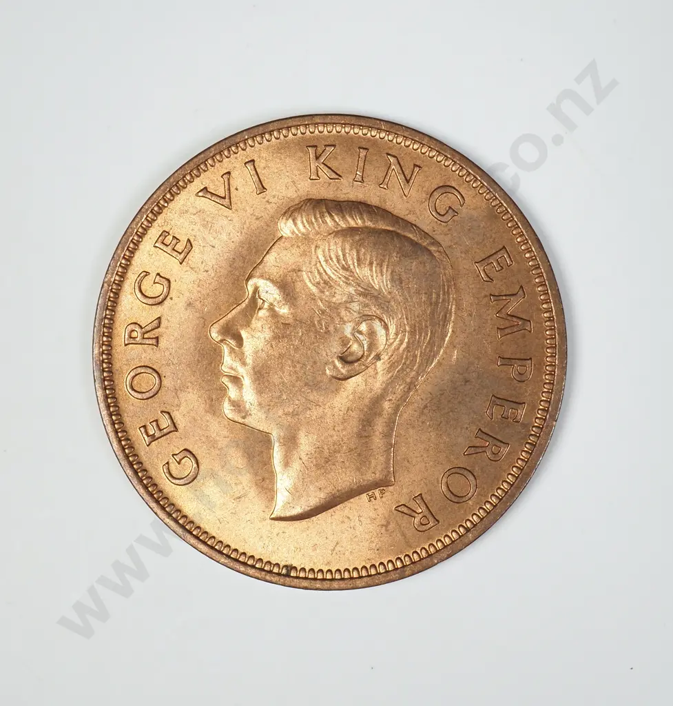 1946 ONE PENNY, A.UNC, C.V. $40 Image 1++