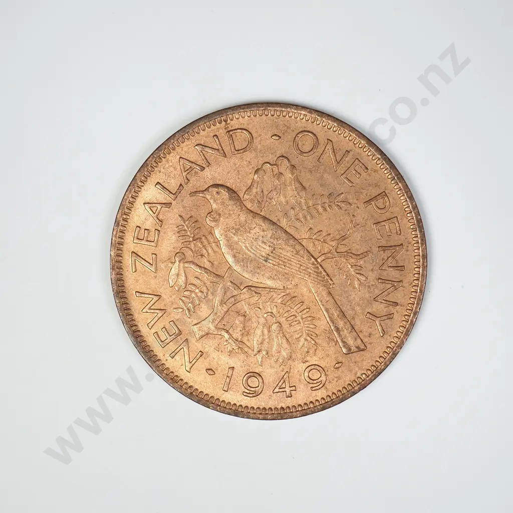 1949 ONE PENNY, A.UNC, C.V. $40 Image 1++
