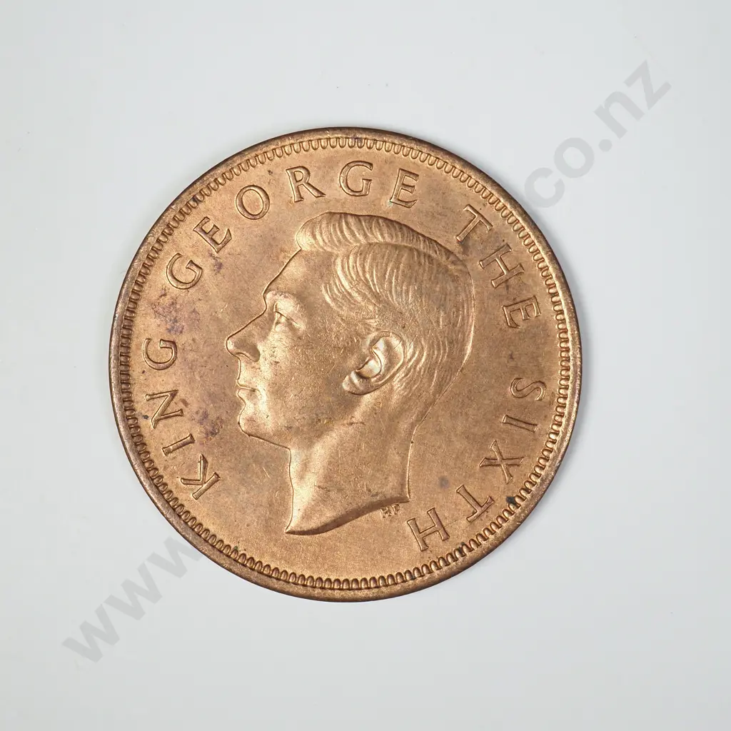 1950 ONE PENNY, A.UNC, C.V. $25 Image 1++