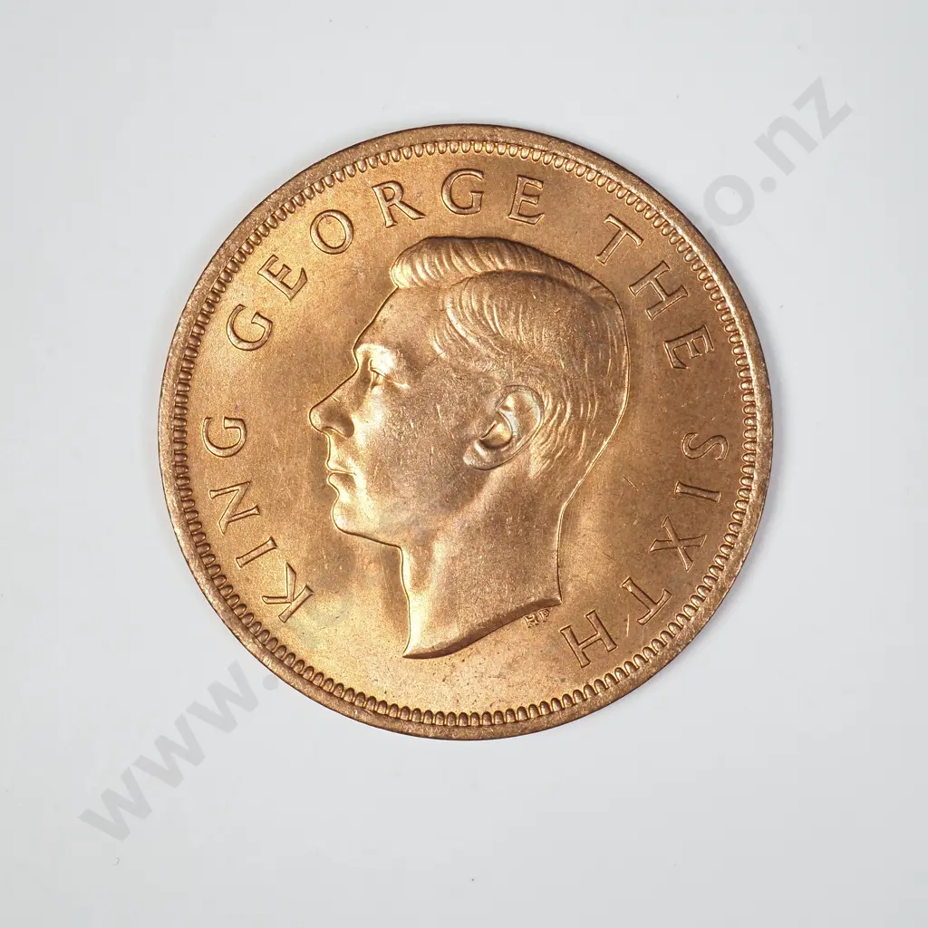 1952 ONE PENNY, B.UNC, C.V. $35 Image 1++