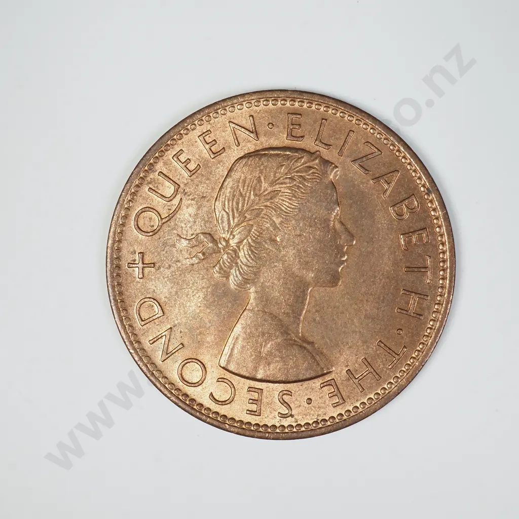 1956 ONE PENNY, UNC, C.V. $20 Image 1++