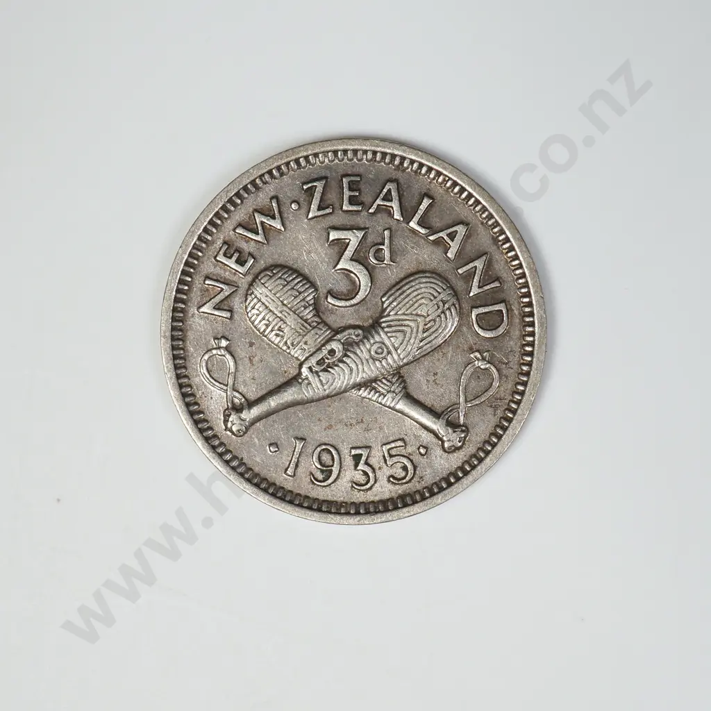 1935 THREEPENCE, FINE Image 1++