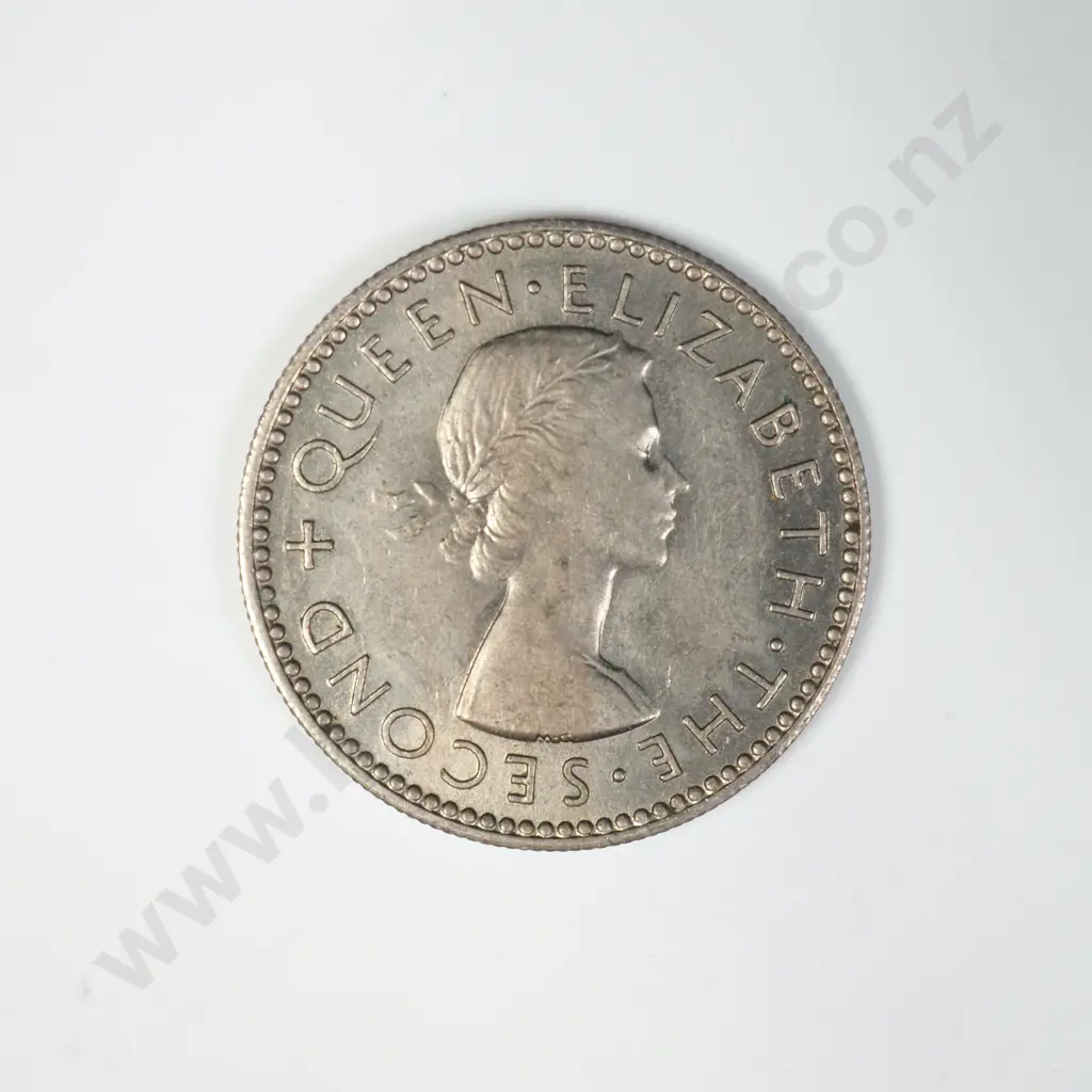 1955 SIXPENCE, A.UNC, C.V. $35 Image 1++
