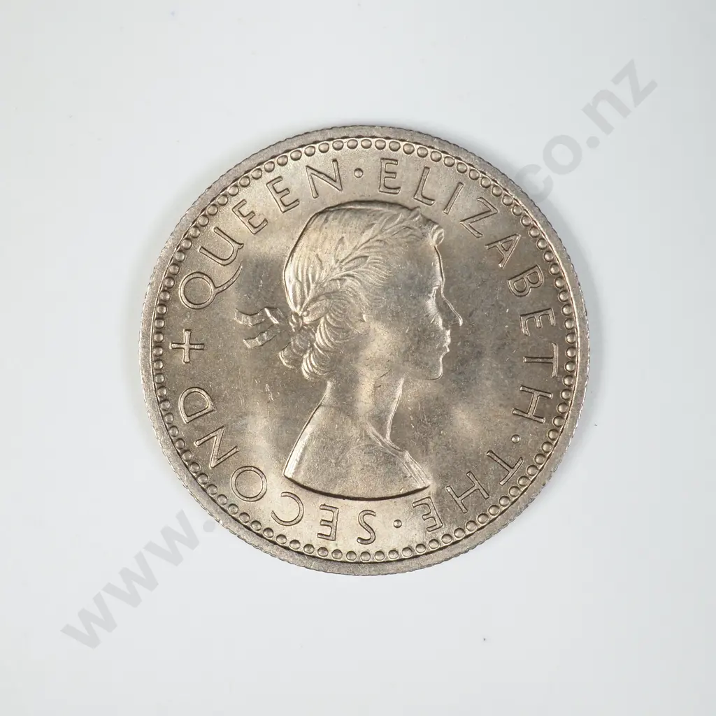 1958 SIXPENCE, UNC, C.V. $30 Image 1++