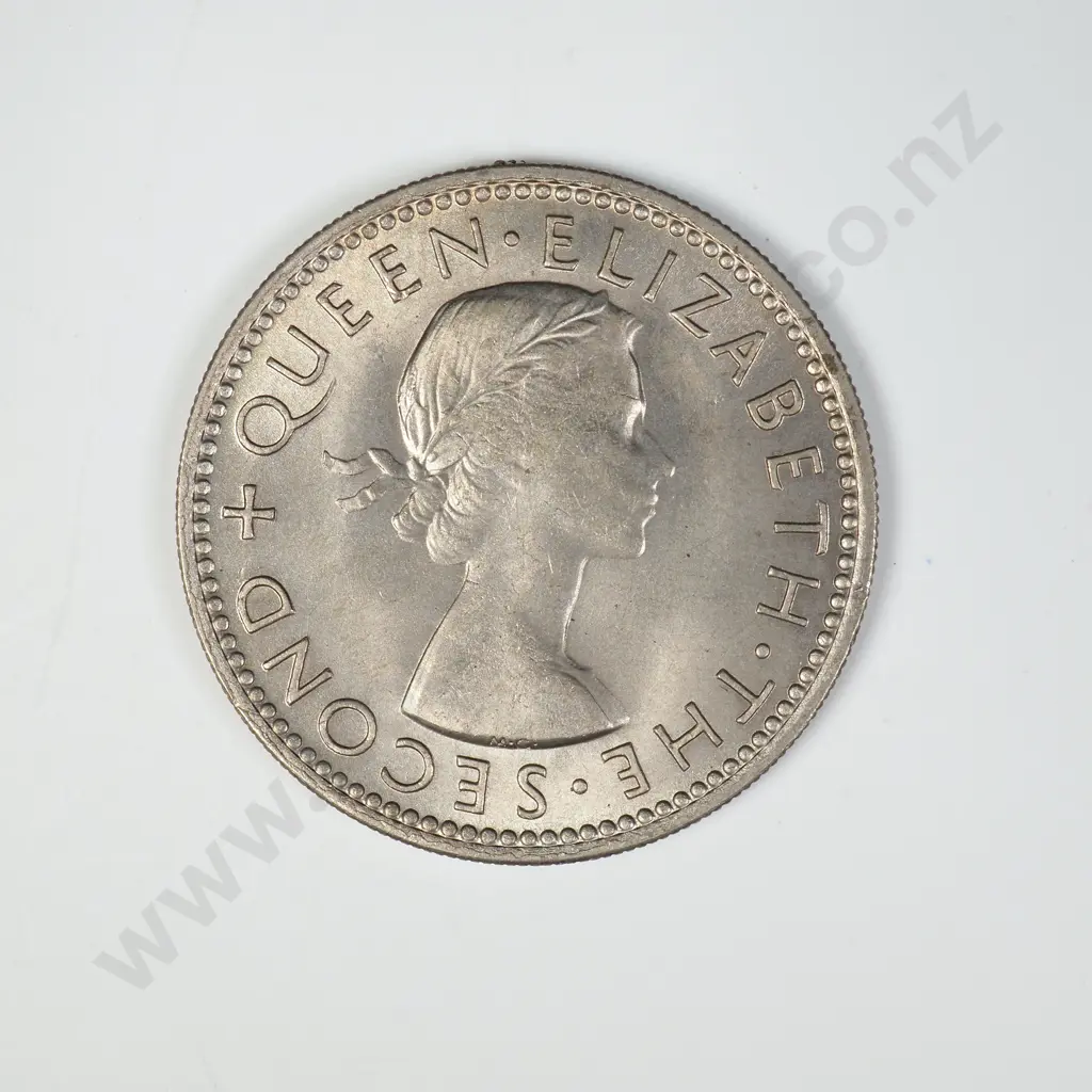 1953 ONE SHILLING, A.UNC, C.V. $50 Image 1++