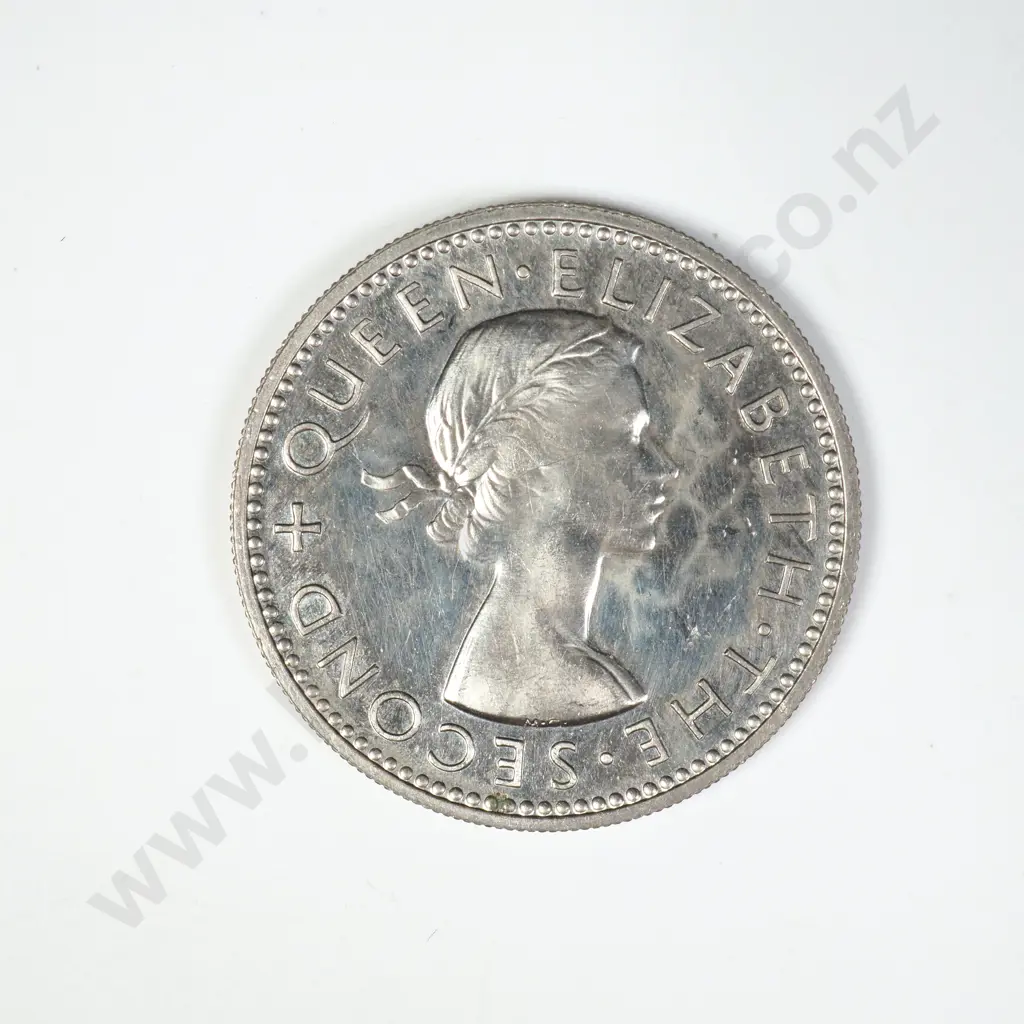 1953 ONE SHILLING, PROOF Image 1++