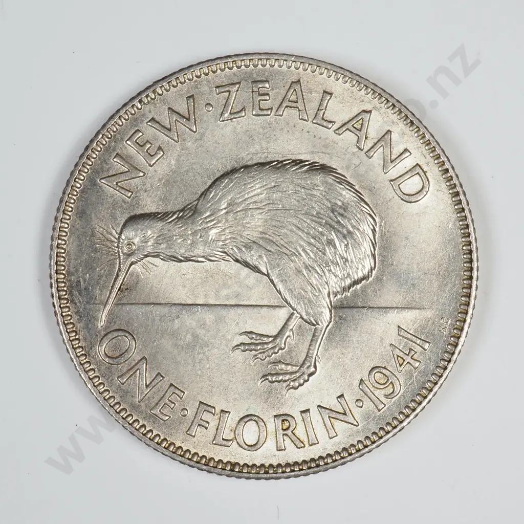 1941 FLORIN, A.UNC, C.V. $175 Image 1++