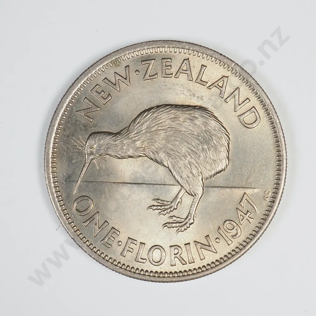 1947 FLORIN, UNC, C.V. $600 Image 1++
