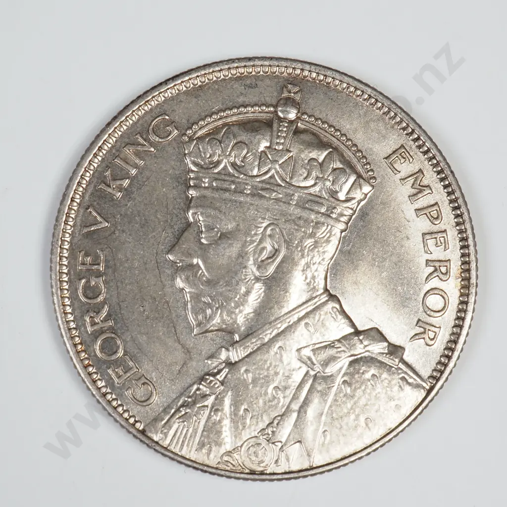1934 HALFCROWN, A.UNC, C.V. $300 Image 1++