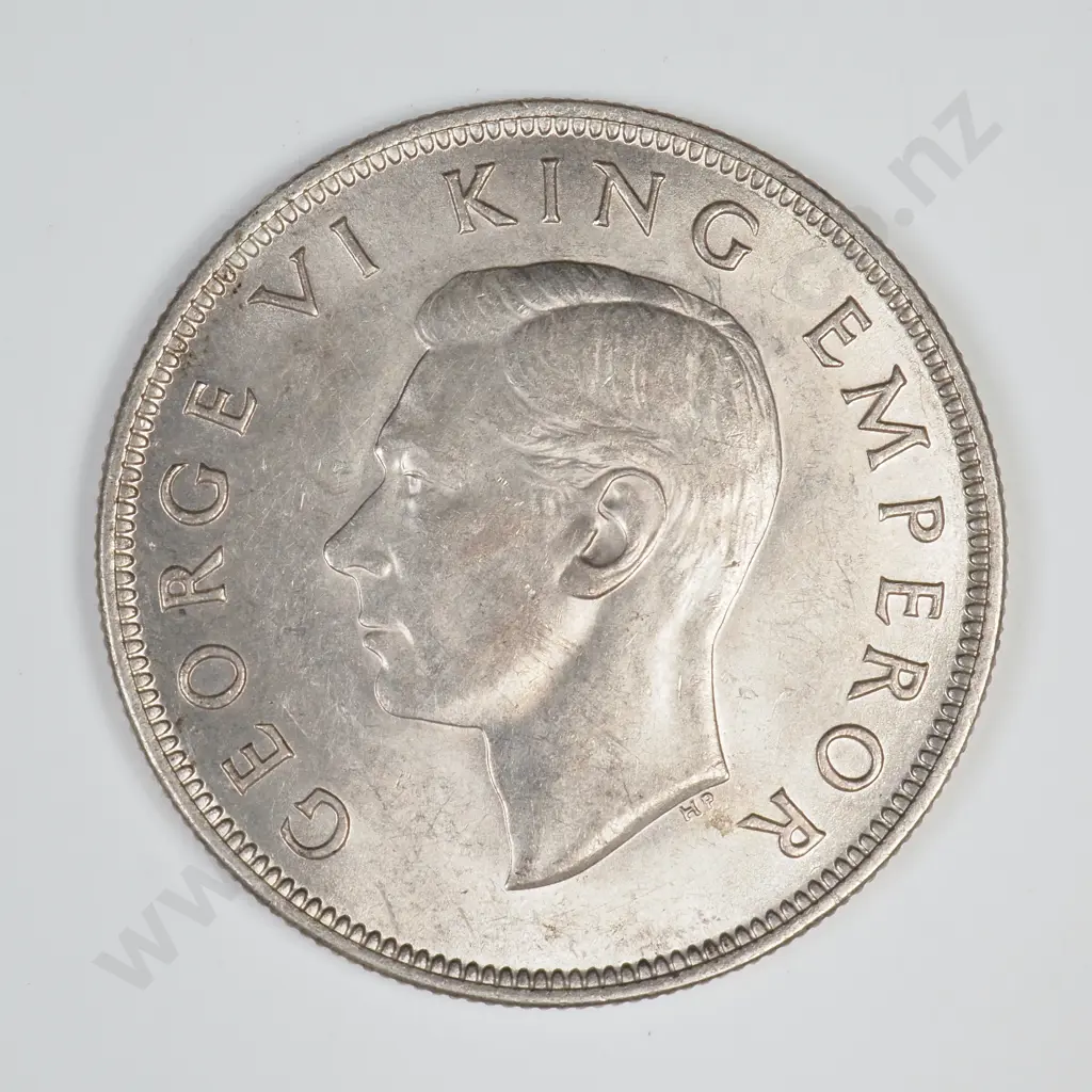 1937 HALFCROWN, A.UNC, C.V. $300 Image 1++