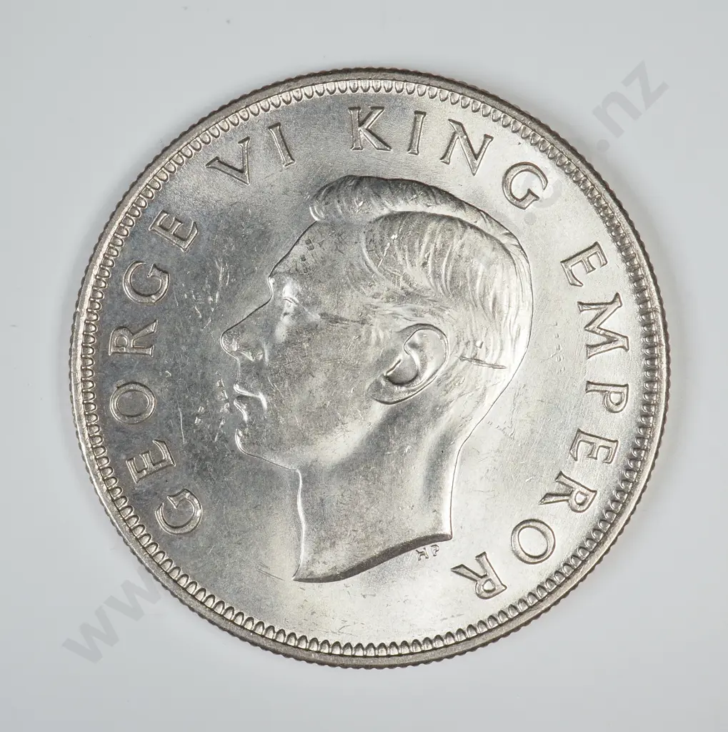 1946 HALFCROWN, A.UNC, C.V. $200 Image 1++