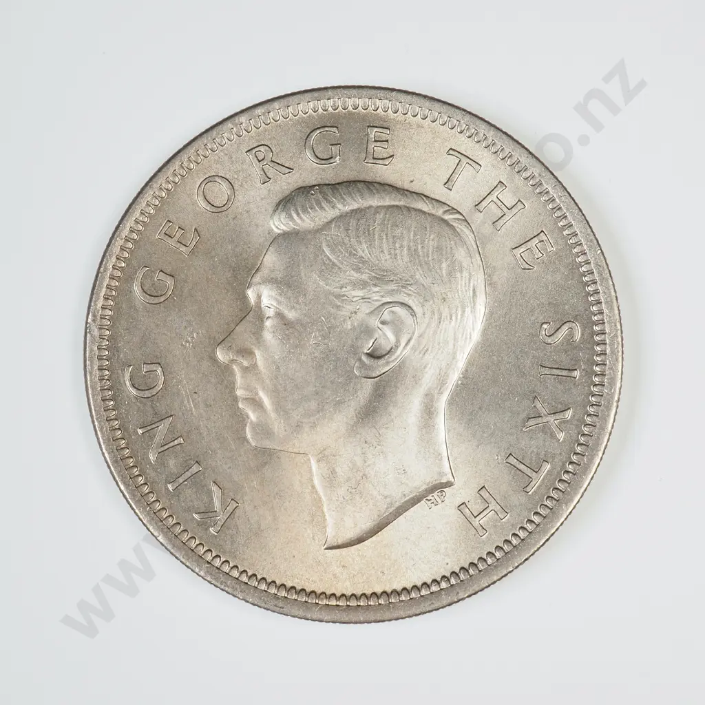 1950 DIE 1 HALFCROWN, UNC, C.V. $200 Image 1++