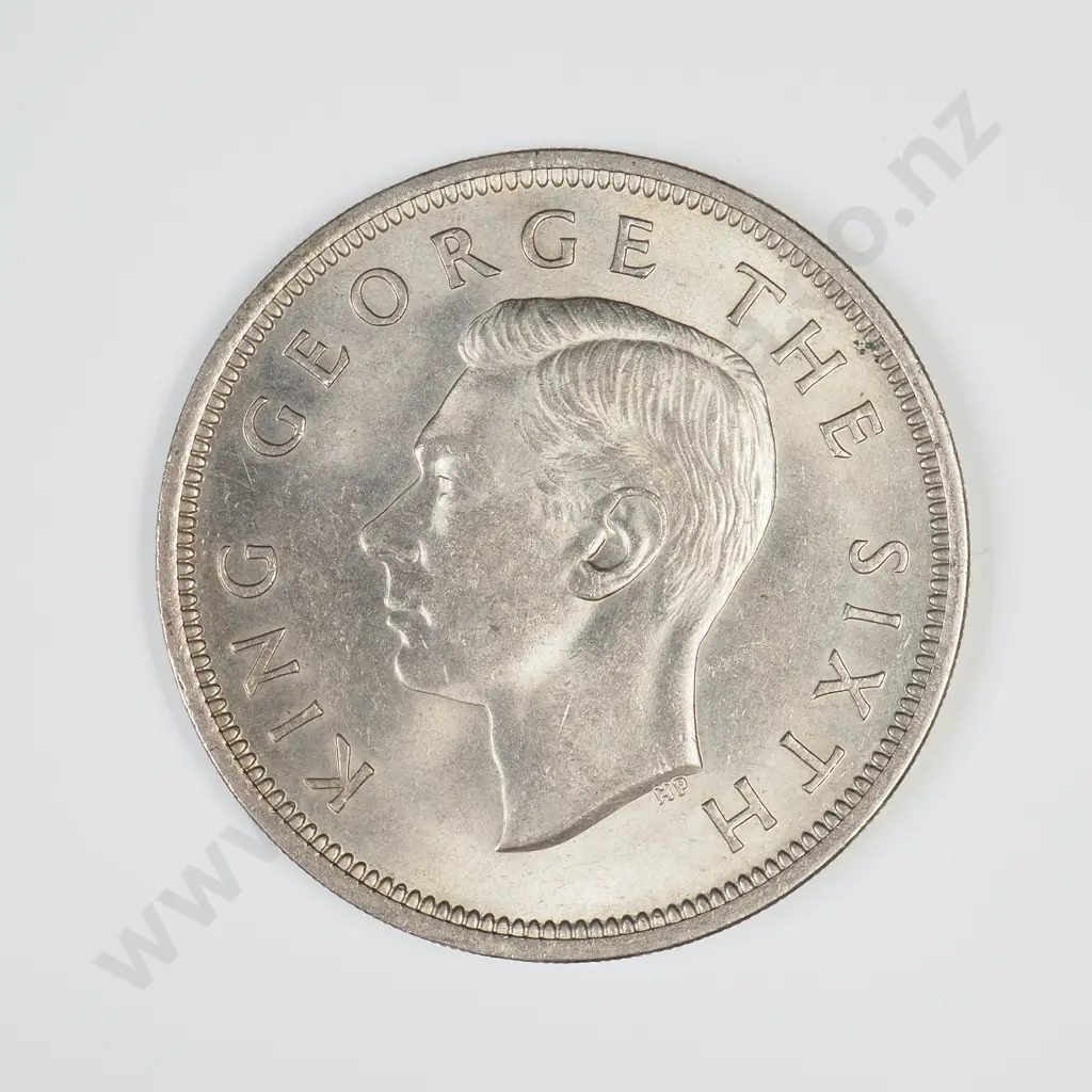 1950 DIE 2 HALFCROWN, UNC, C.V. $80 Image 1++