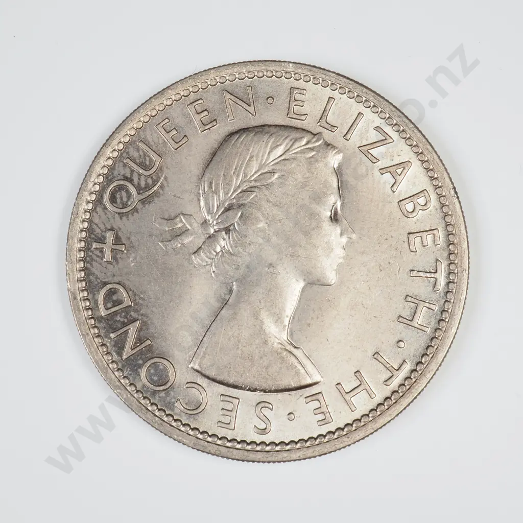 1953 HALFCROWN, UNC, C.V. $100 Image 1++
