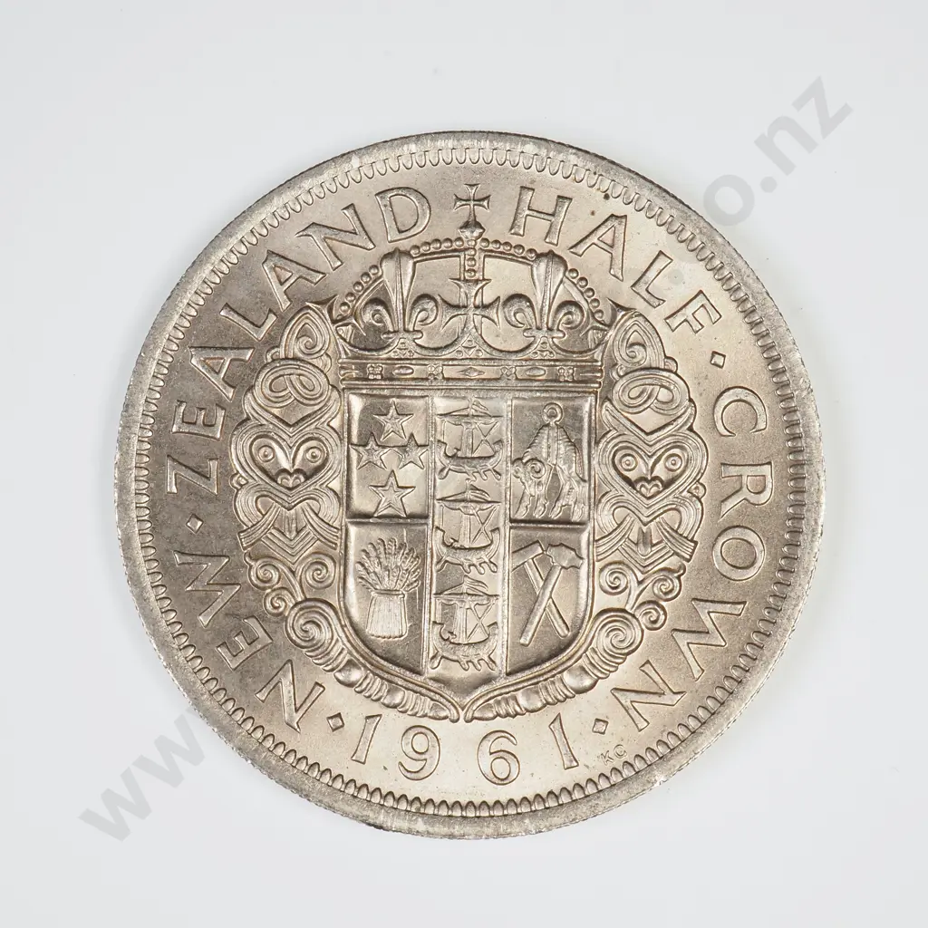 1961 HALFCROWN, UNC, C.V. $90 Image 1++