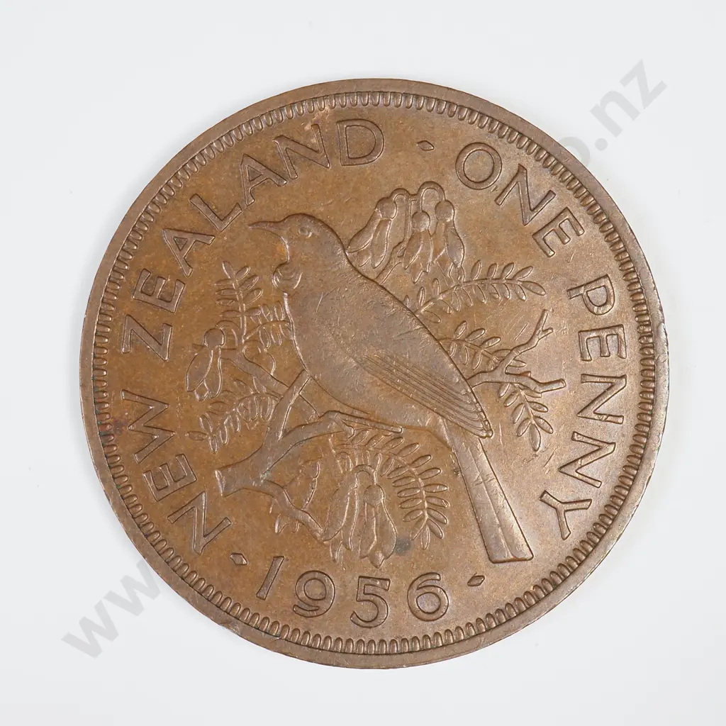1956 'NO SHOULDER STRAP' PENNY, V.F Image 1++