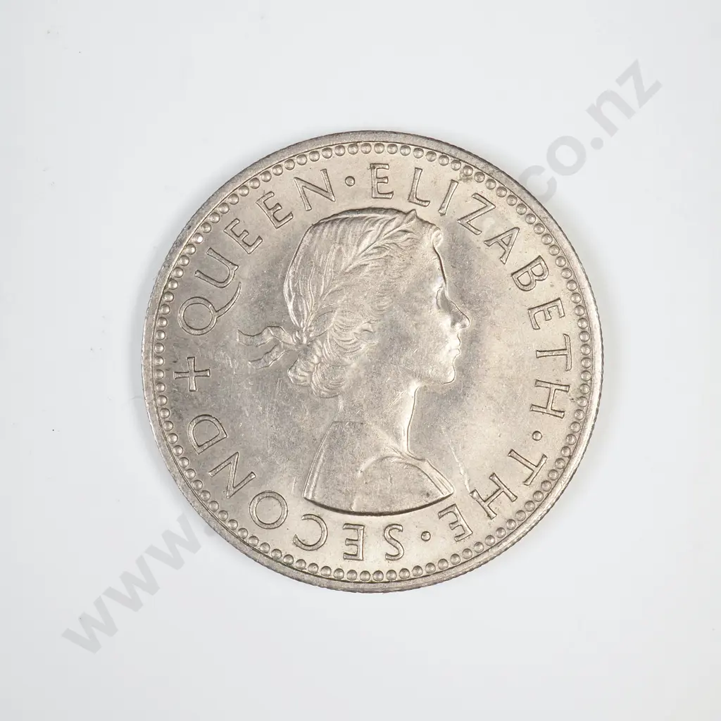 1962 'NO GROUND LINE' SHILLING, E.F, C.V $60 Image 1++