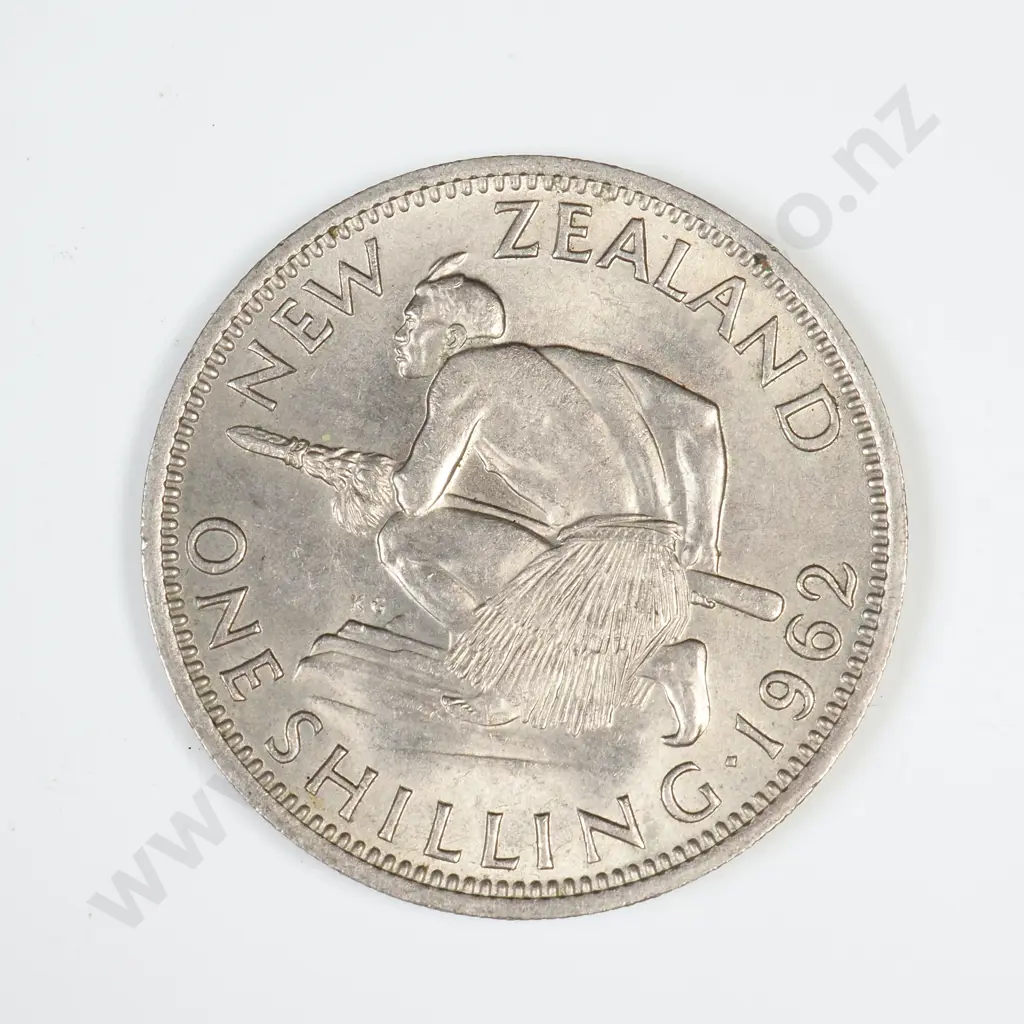 1962 'NO GROUND LINE' SHILLING, E.F, C.V $60 Image 1++