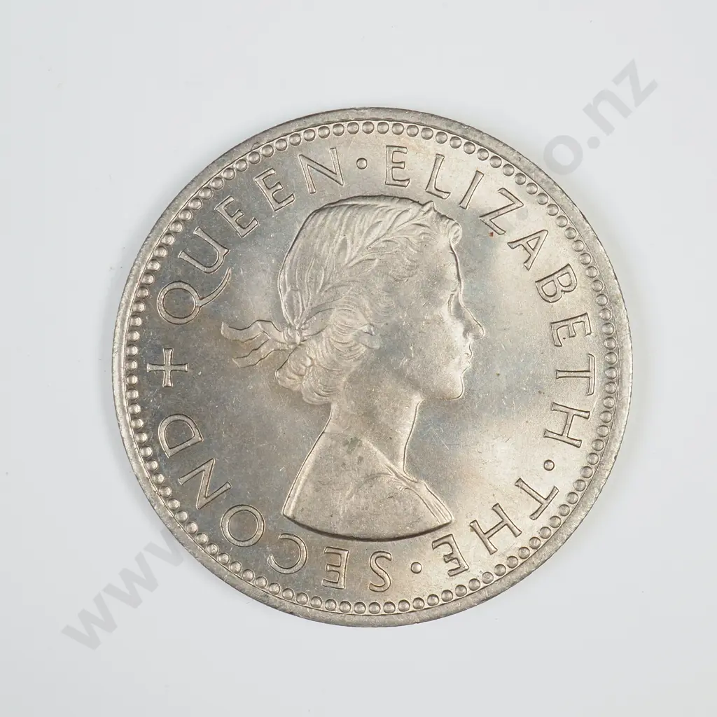 1965 'BROKEN BACK' SHILLING, UNC, C.V $250 Image 1++