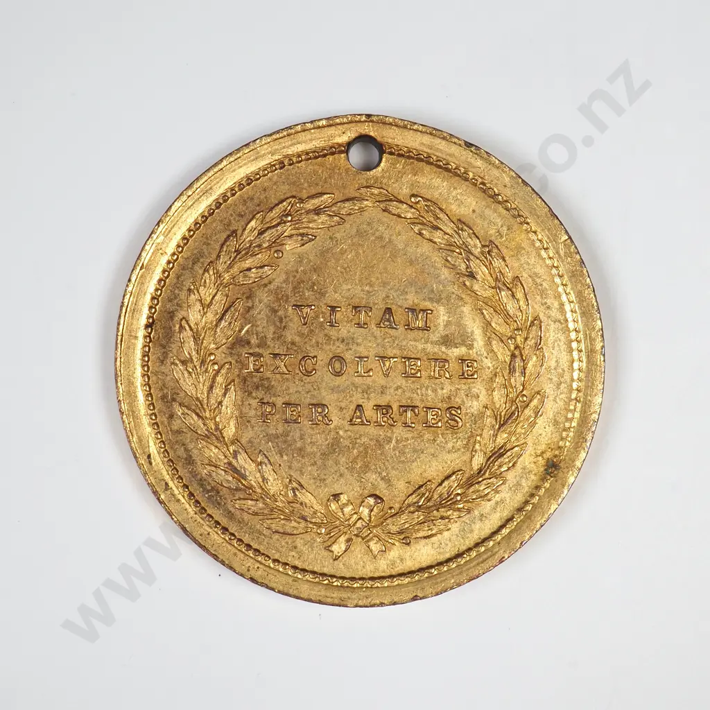 GILT MEDALET, OTAGO JUBILEE 1898, 22.5MM Image 1++