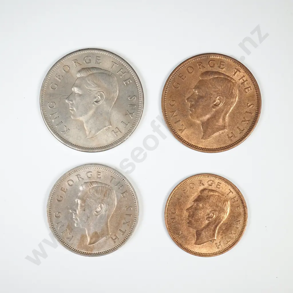 1949 FOUR COIN DATE SET, E.F CCV$200 Image 1++