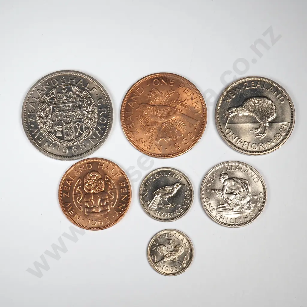1963 SEVEN COIN DATE SET, UNC Image 1++