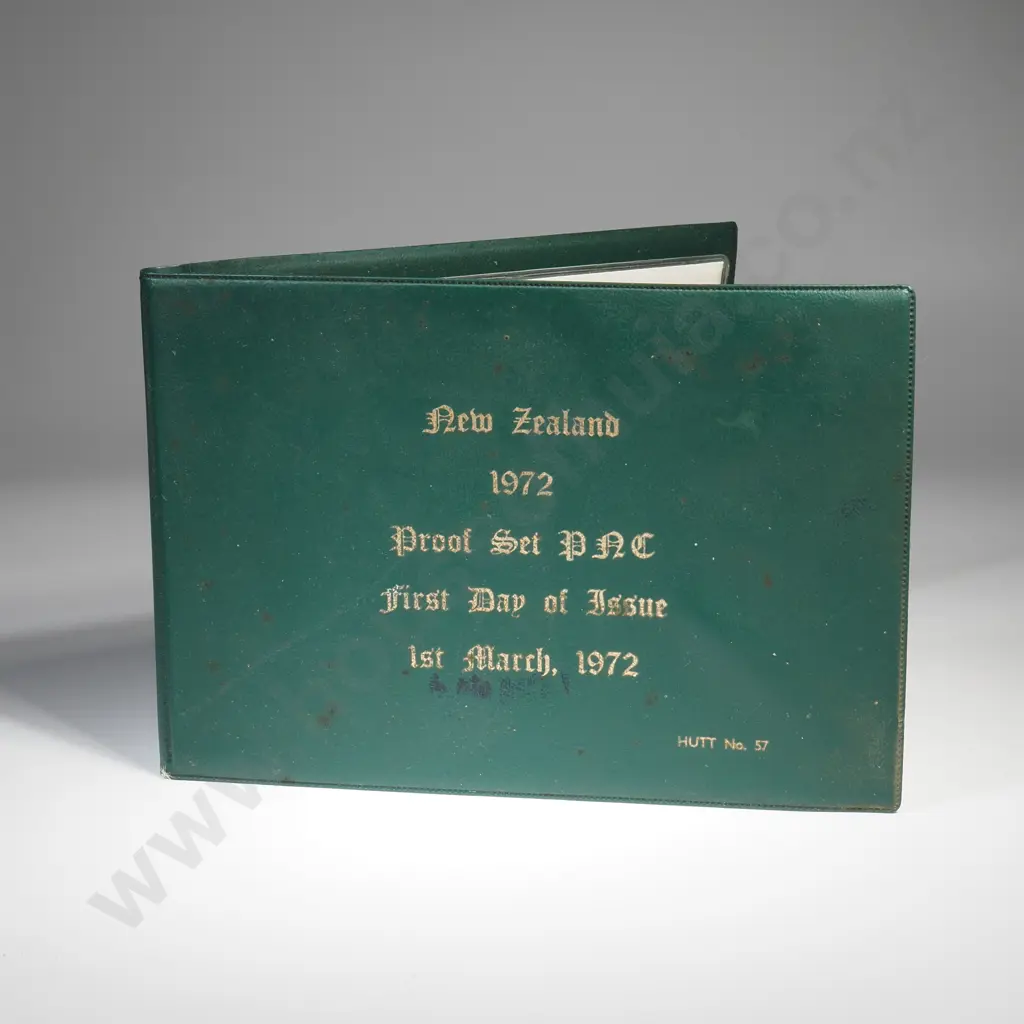 1972 PROOF COIN SET PNC, 1ST MARCH 1972 Image 1++