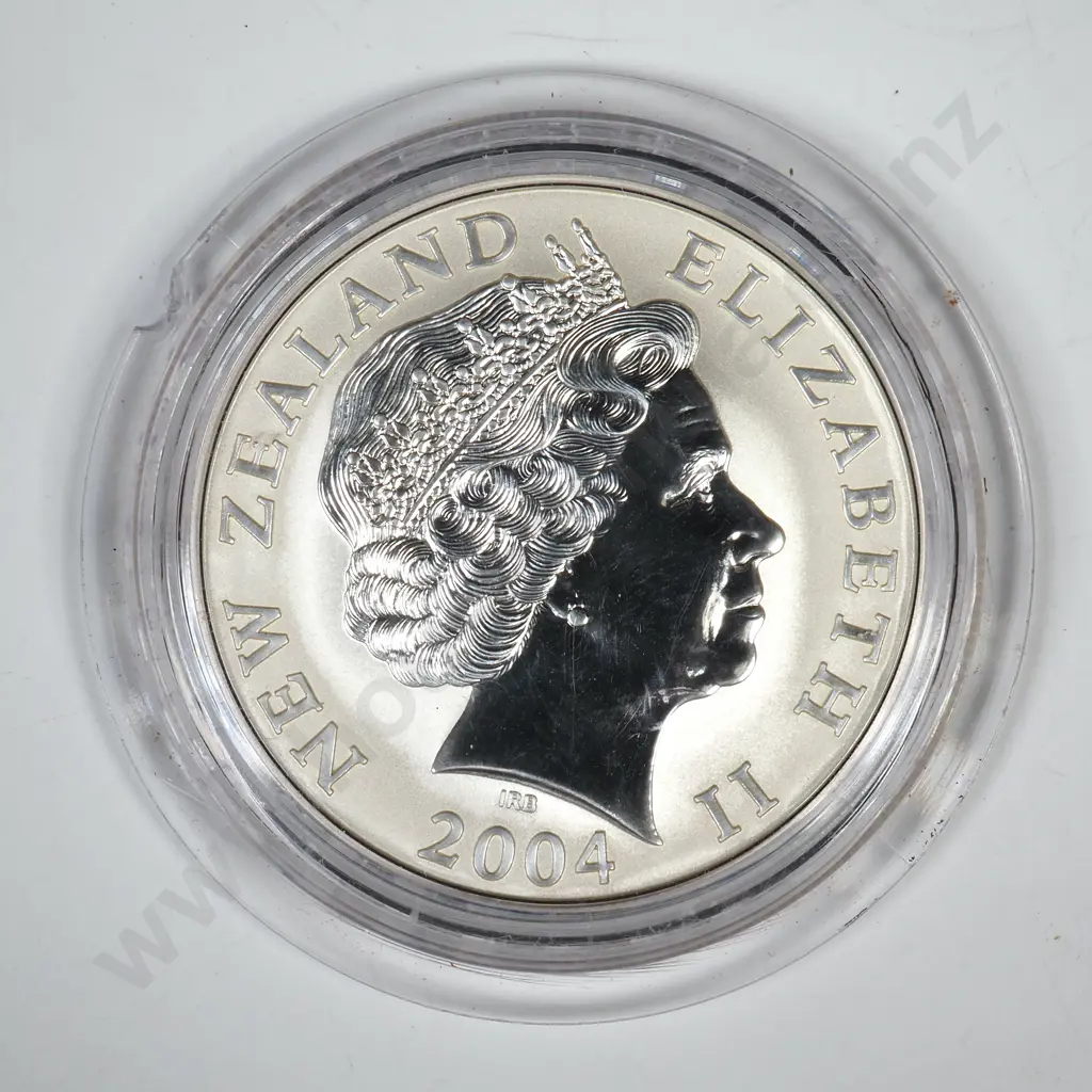 2004 LITTLE SPOTTED KIWI UNC $1 ( IN CAPSULE, NO OUTER ), C.V $375 Image 1++