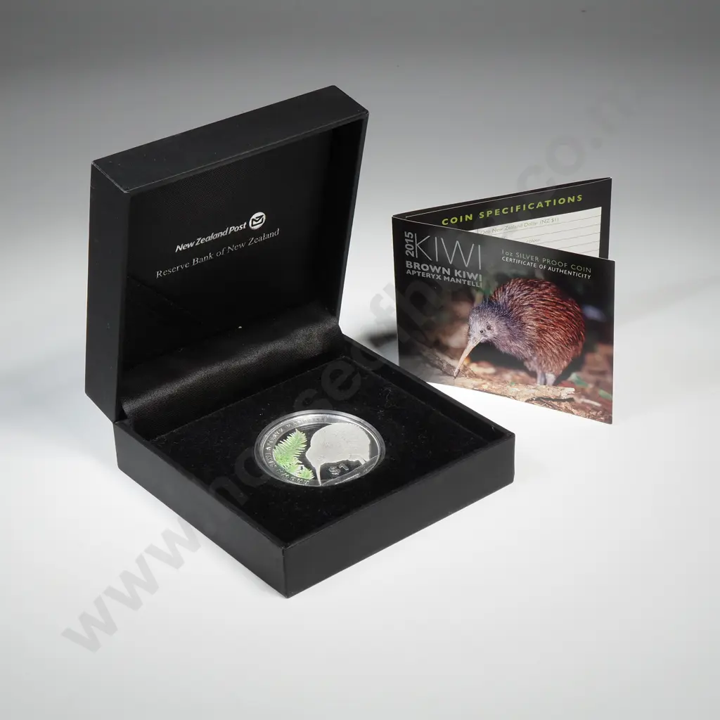 2015 KIWI PROOF $1, C.V $220 Image 1++
