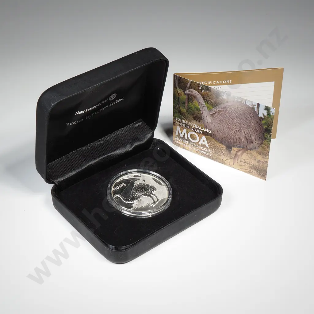2018 MOA PROOF $5, C.V $220 Image 1++