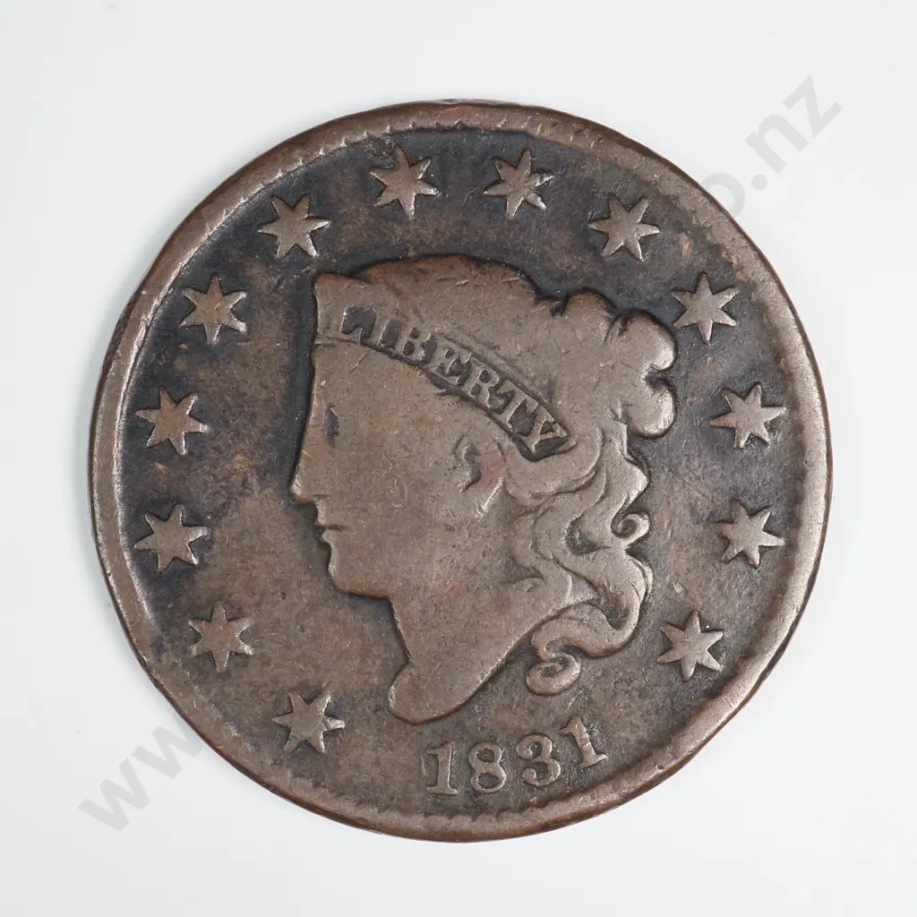 1831 Large Cent - Large Letters Image 1++