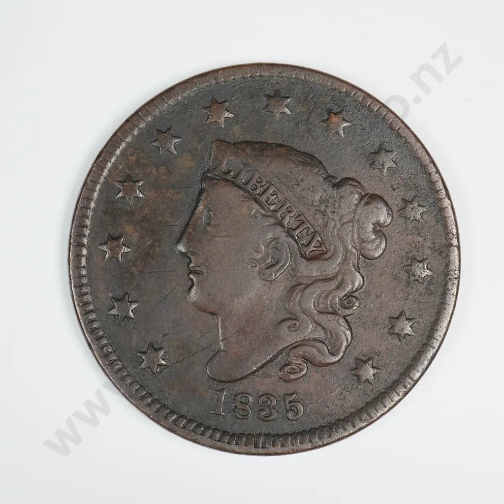 1835 Large Cent Image 1++