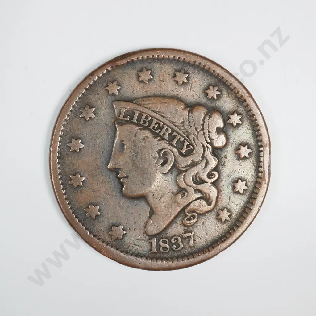 1837 Large Cent Image 1++