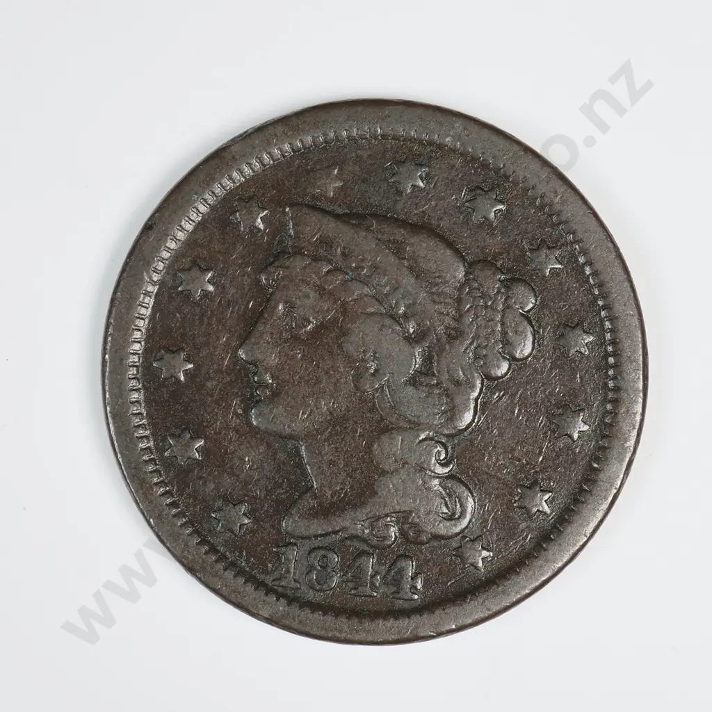 1844 Large Cent Image 1++