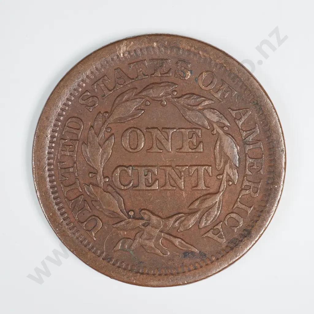1852 Large Cent Image 1++