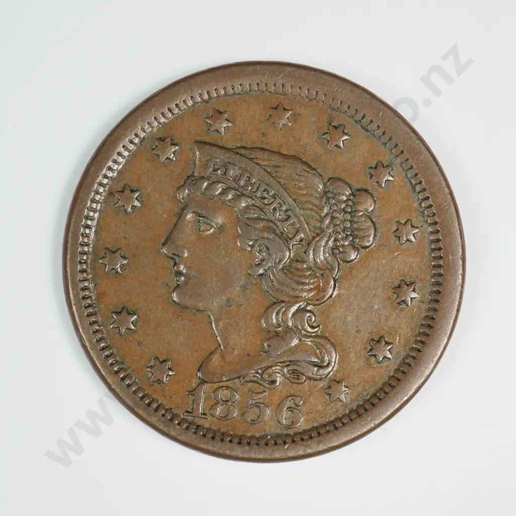 1856 Large Cent - Upright 5 Image 1++