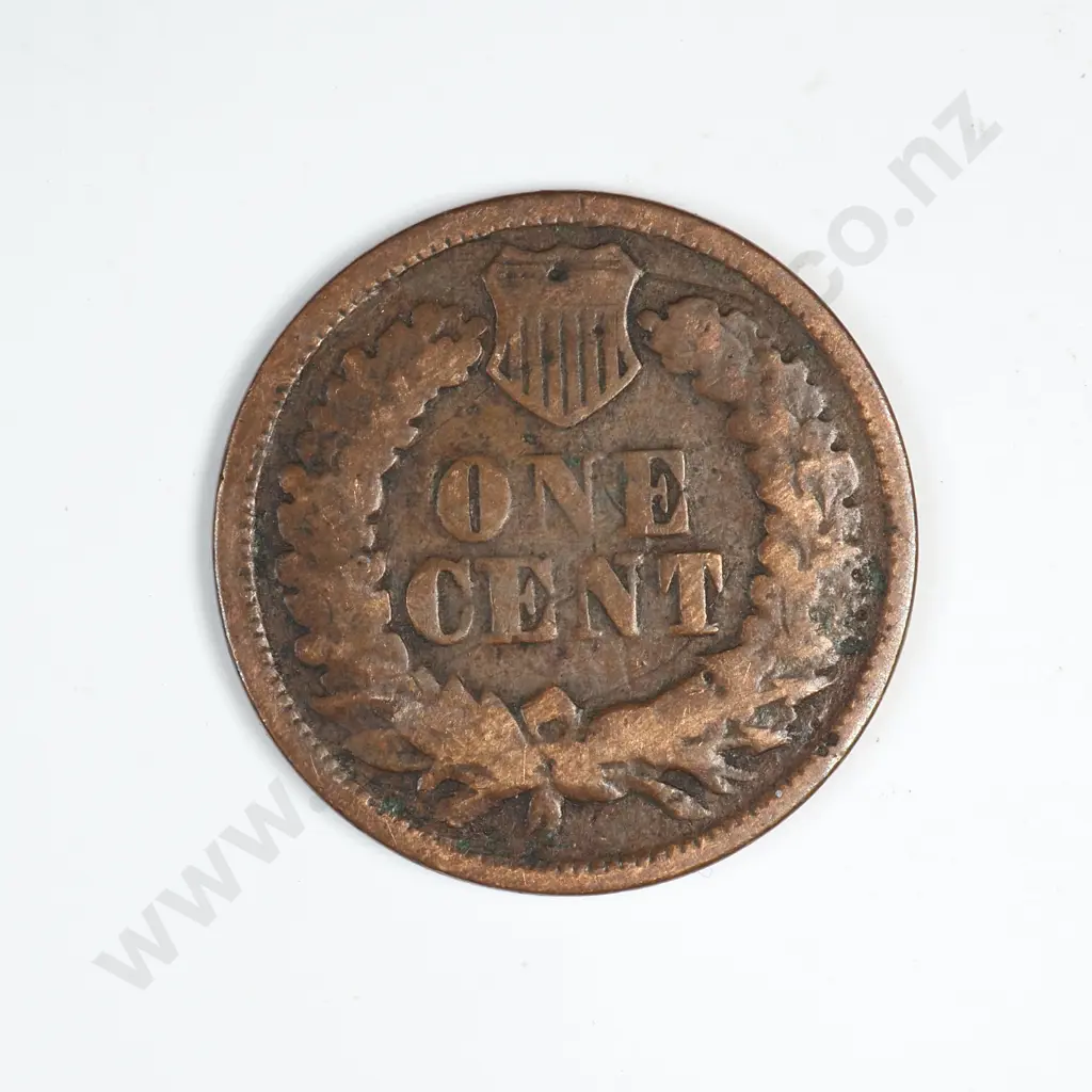 1864 Bronze Indian Head Cent Image 1++