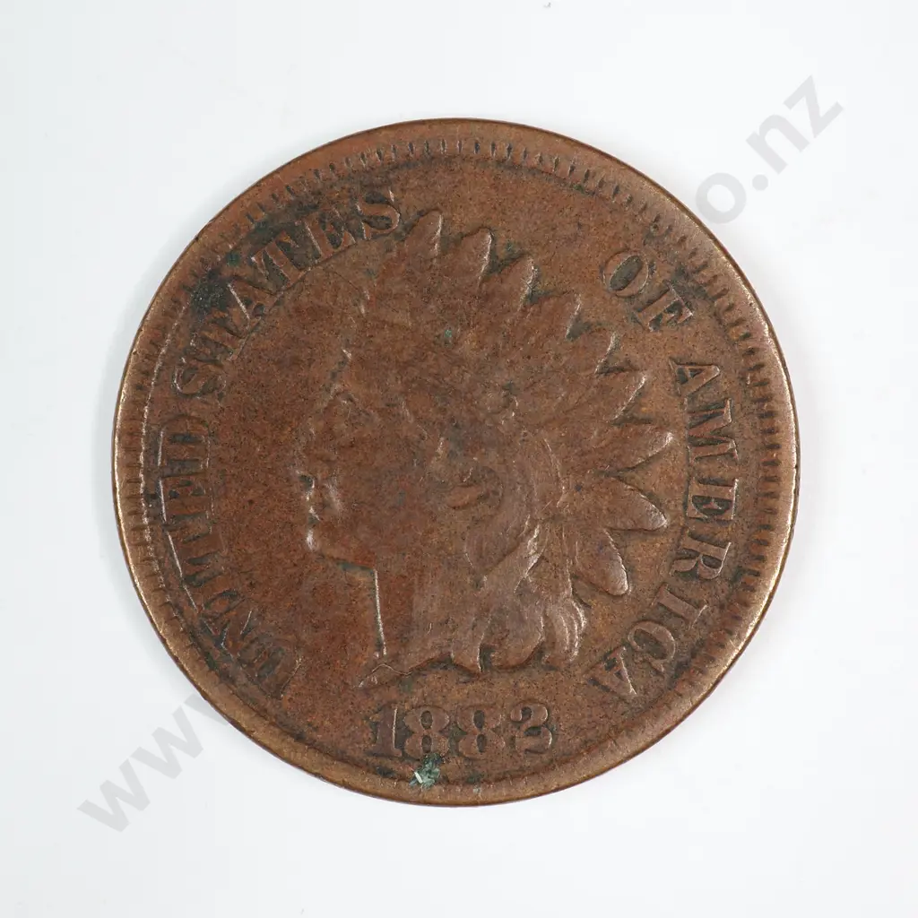 1882 Indian Head Cent Image 1++