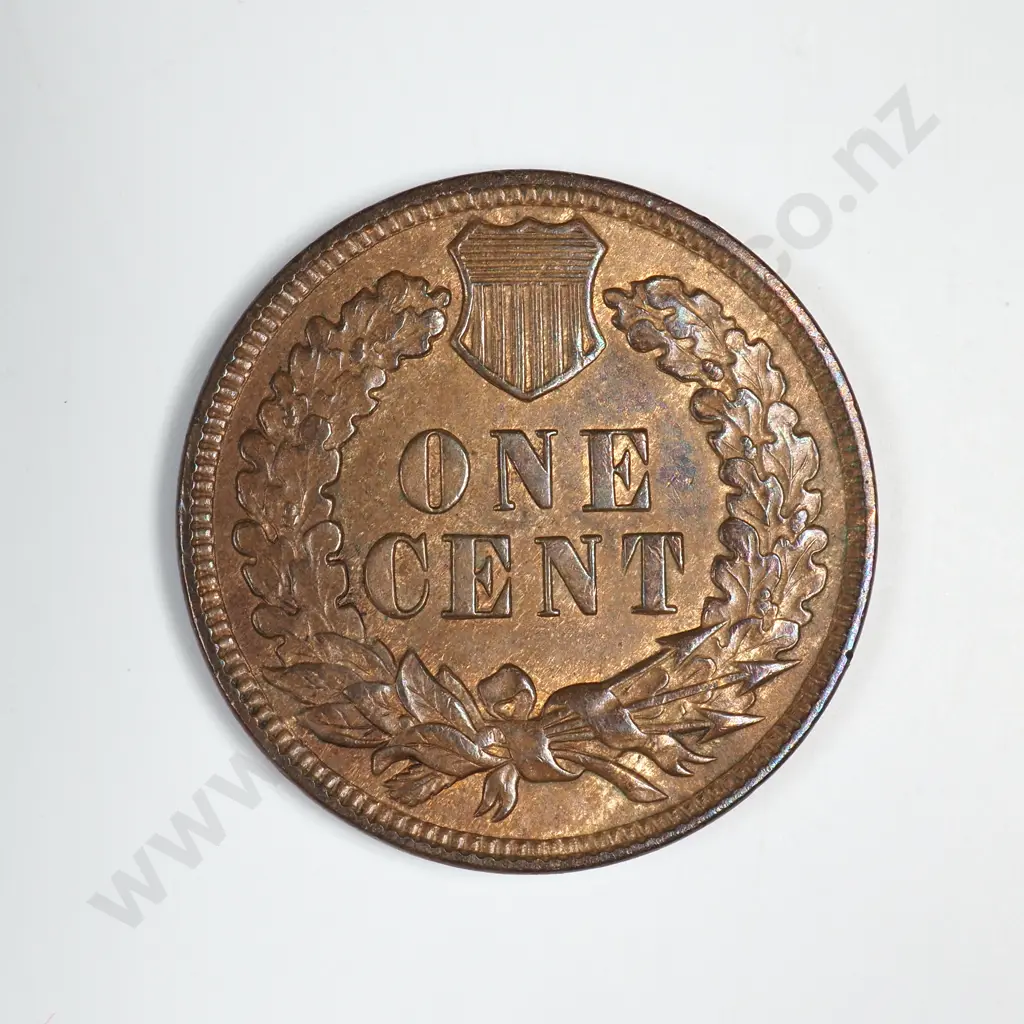 1909 Indian Head Cent Image 1++
