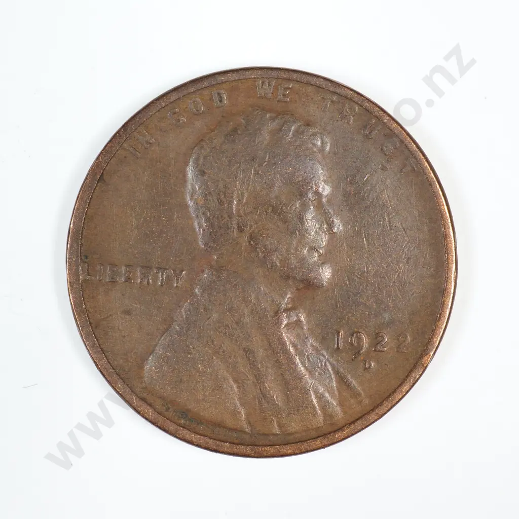 1922 D Lincoln Wheat Cent Image 1++