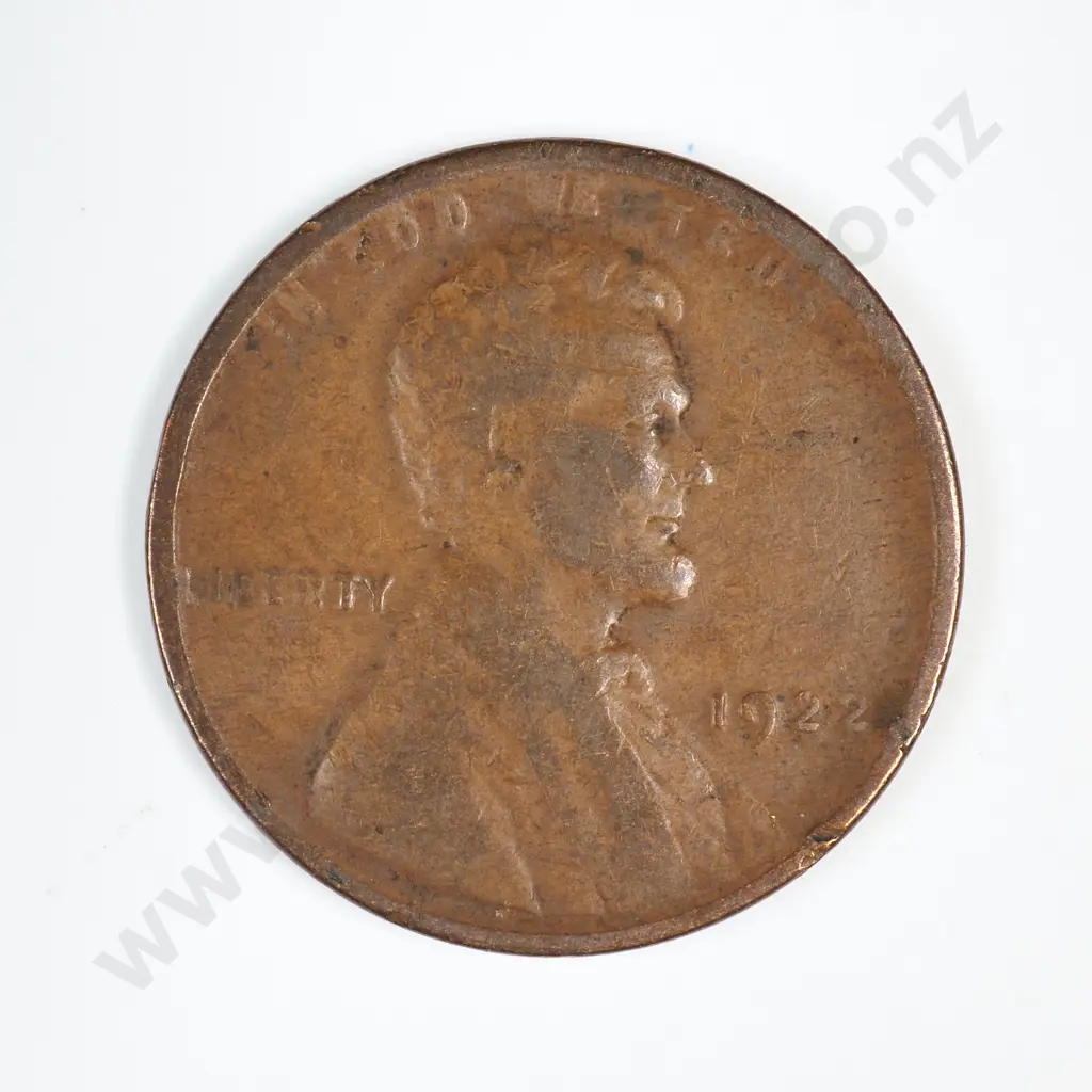 1922 D Lincoln Wheat Cent - Weak D Image 1++
