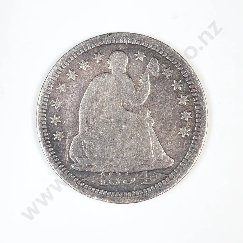 1854 Half Dime Image 1++