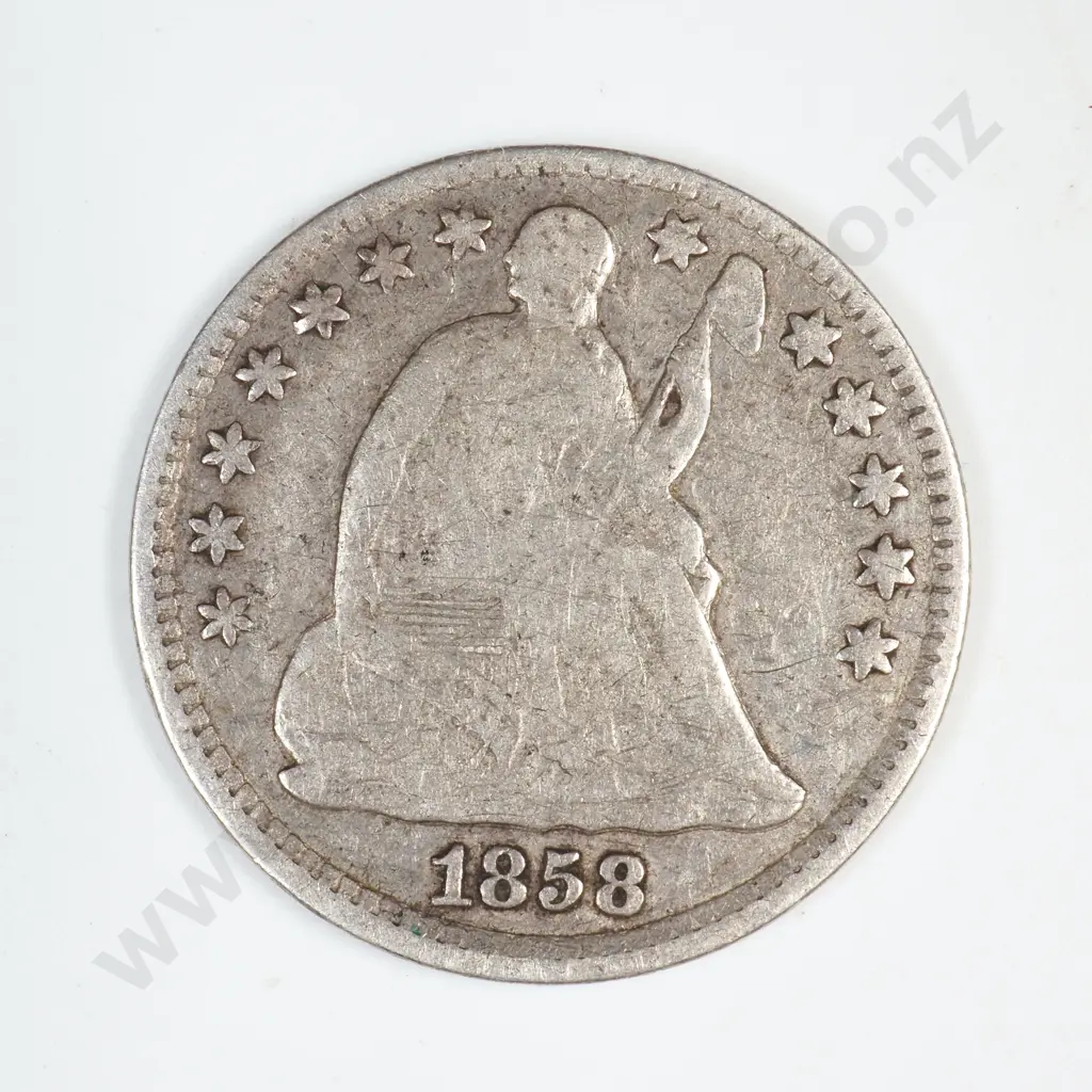 1858 Half Dime Image 1++