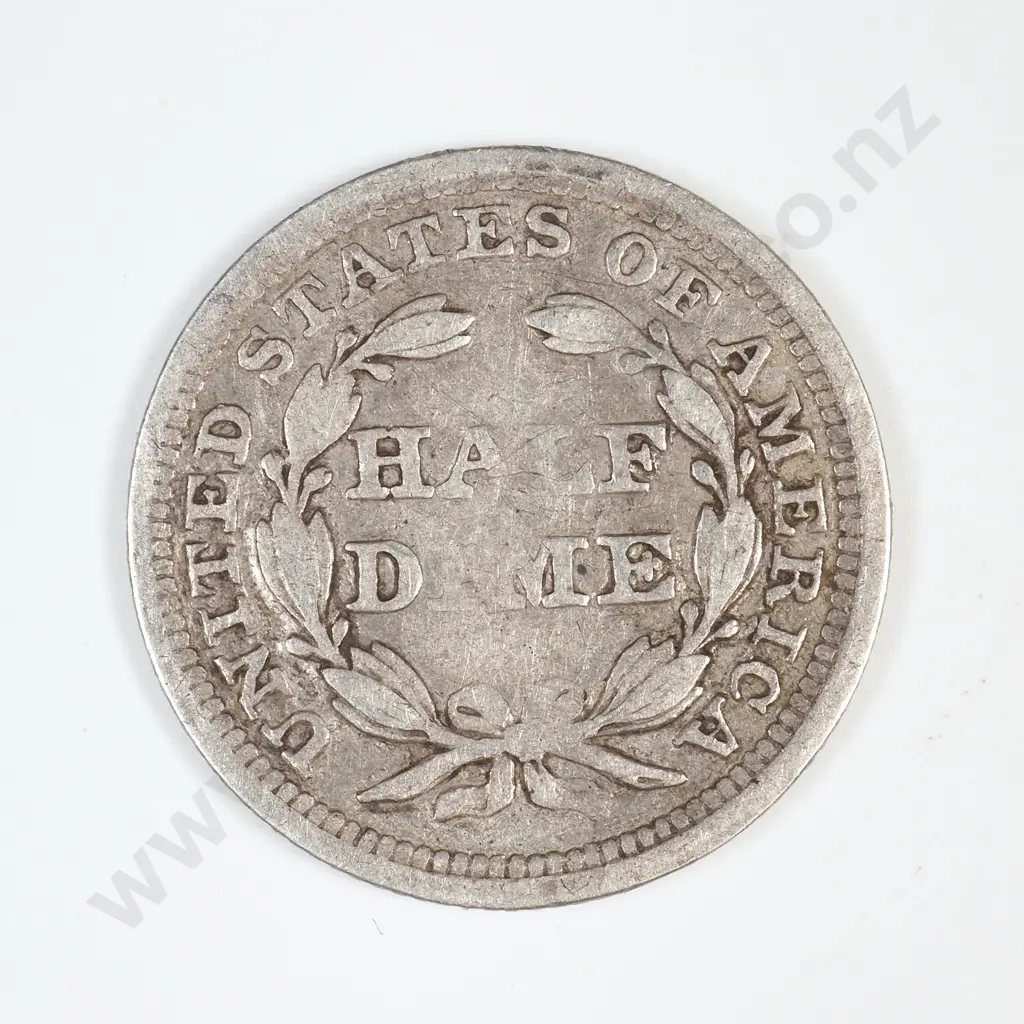1858 Half Dime Image 1++