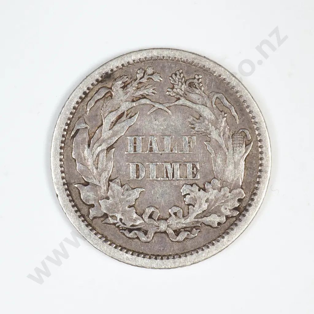 1860 Half Dime Image 1++