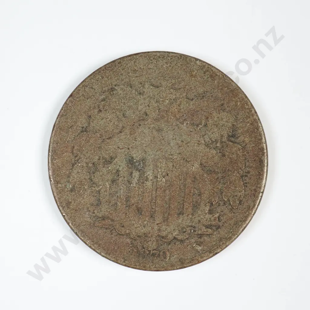 1870 Shield Nickel Image 1++