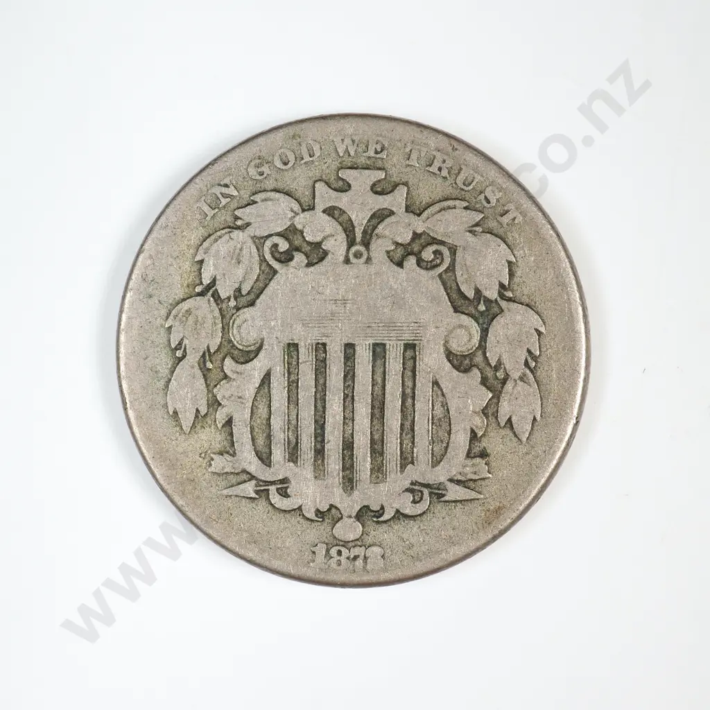 1872 Shield Nickel Image 1++