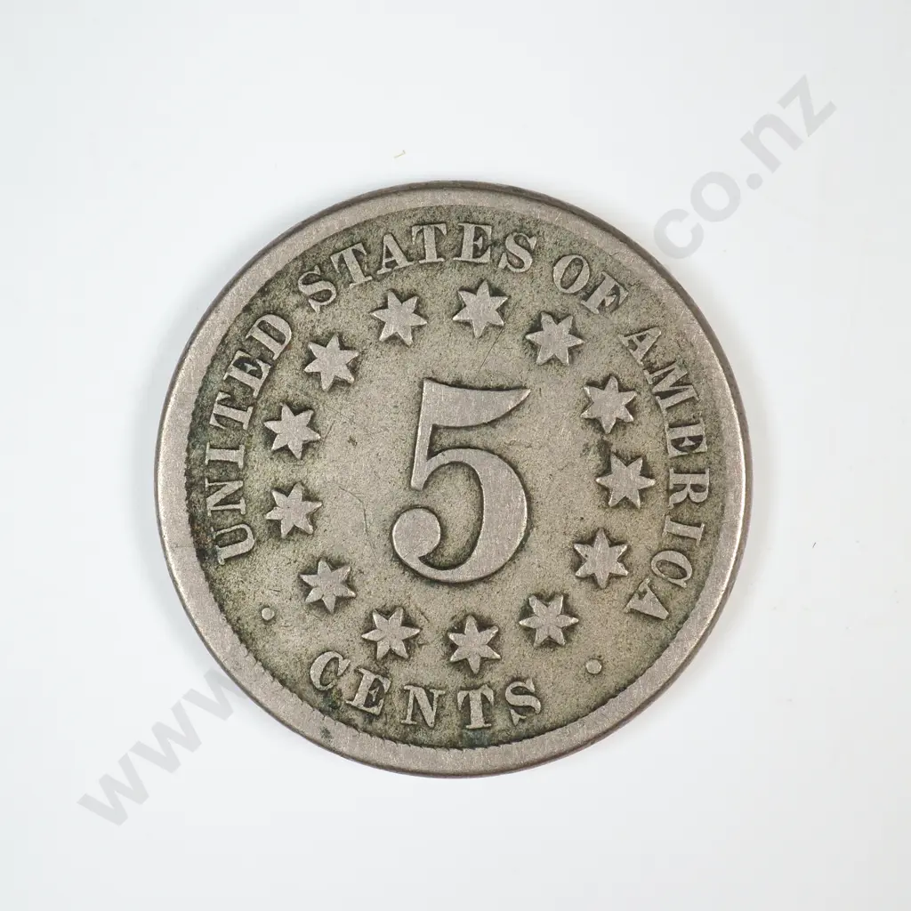 1872 Shield Nickel Image 1++