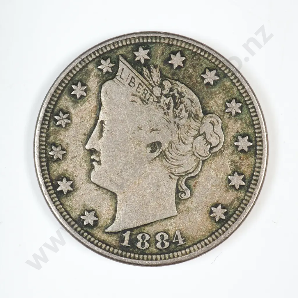 1884 Liberty Nickel Image 1++