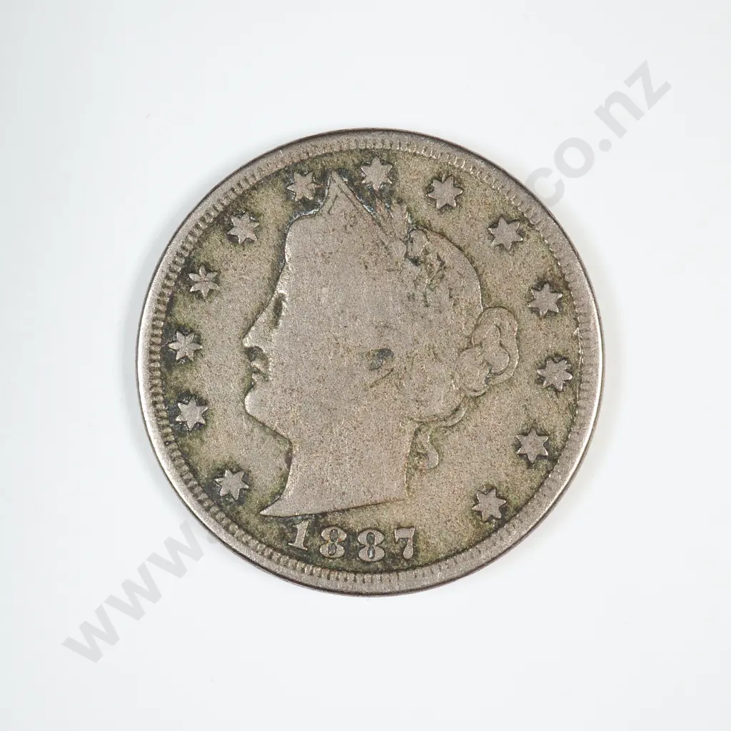 1887 Liberty Nickel Image 1++